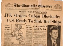 JFK ORDERS CUBAN BLOCKADE